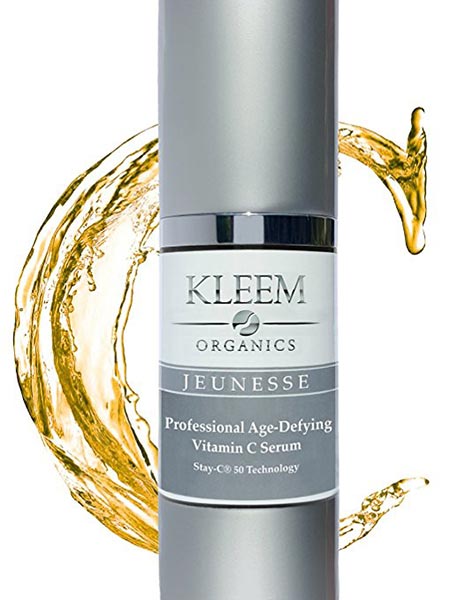 1. Kleem Organics Anti Aging Vitamin C Serum for Face
