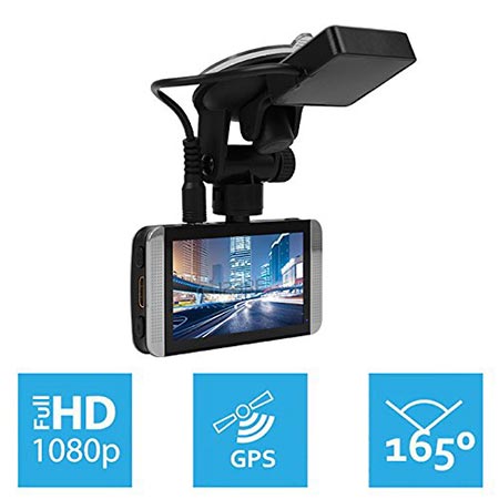 10. KDLINKS X1 Full-HD 1920*1080 165 Wide Angle Car Dashboard Camcorder