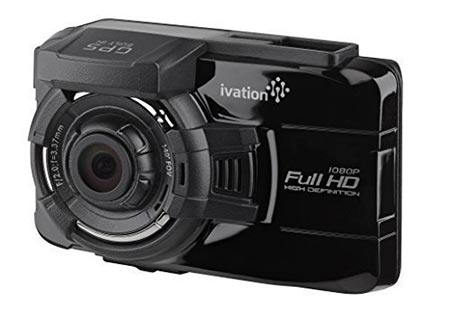 3. Ivation Dash Cam GW18, 1080p HD Video & GPS Recorder
