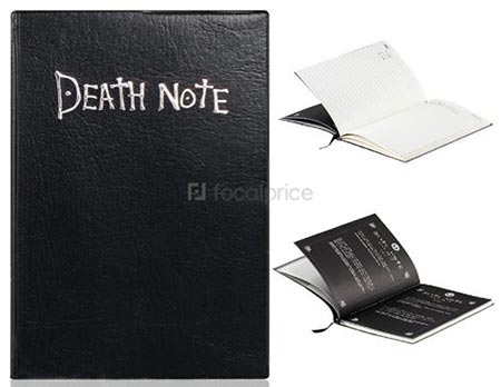 7. Frogwill Anime Death Note Cosplay Notebook