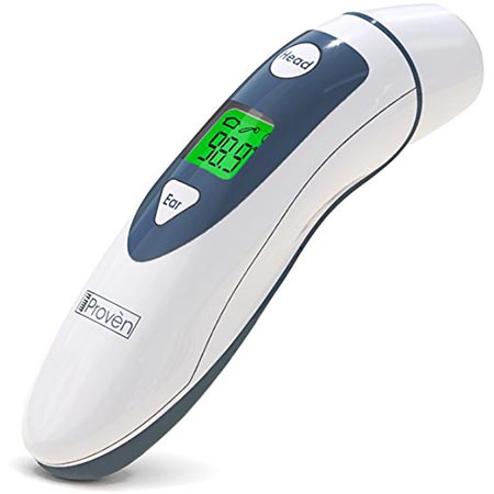 9. Medical Digital Ear Thermometer with Temporal Forehead Function For Baby, Infant, and Kids